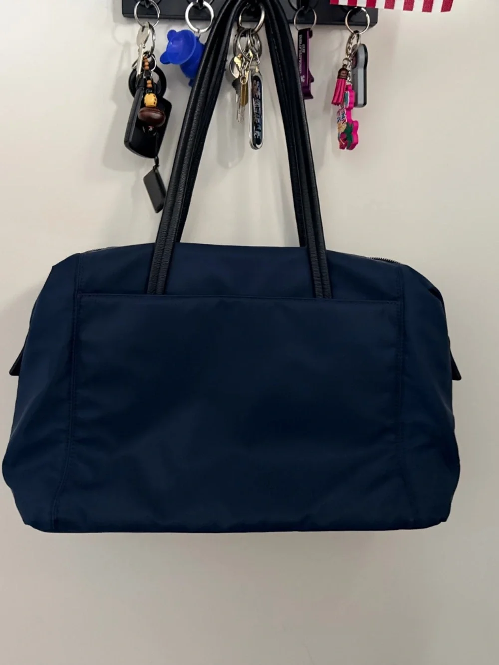 London Men’s Navy Travel Tote Bag
